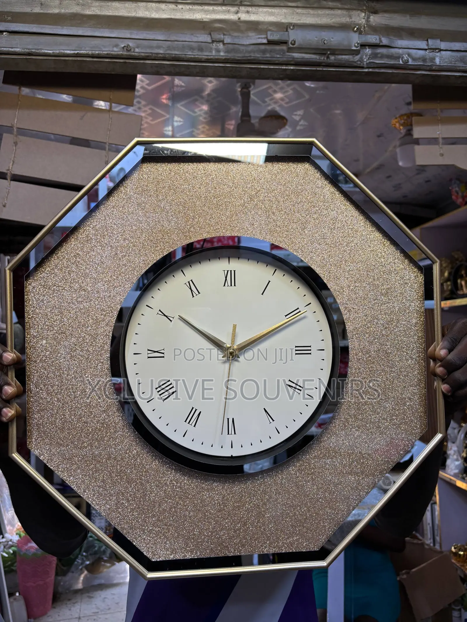Glitter Clock - Midi