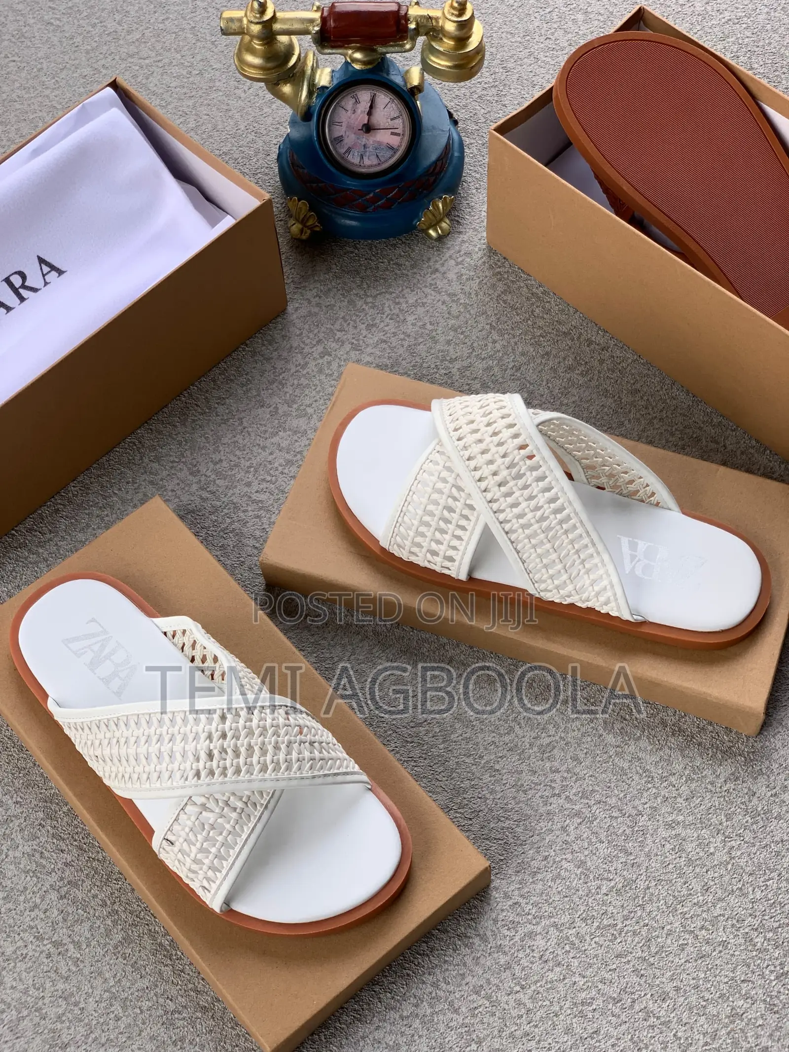 Zara Net Crossing Men’S Slippers