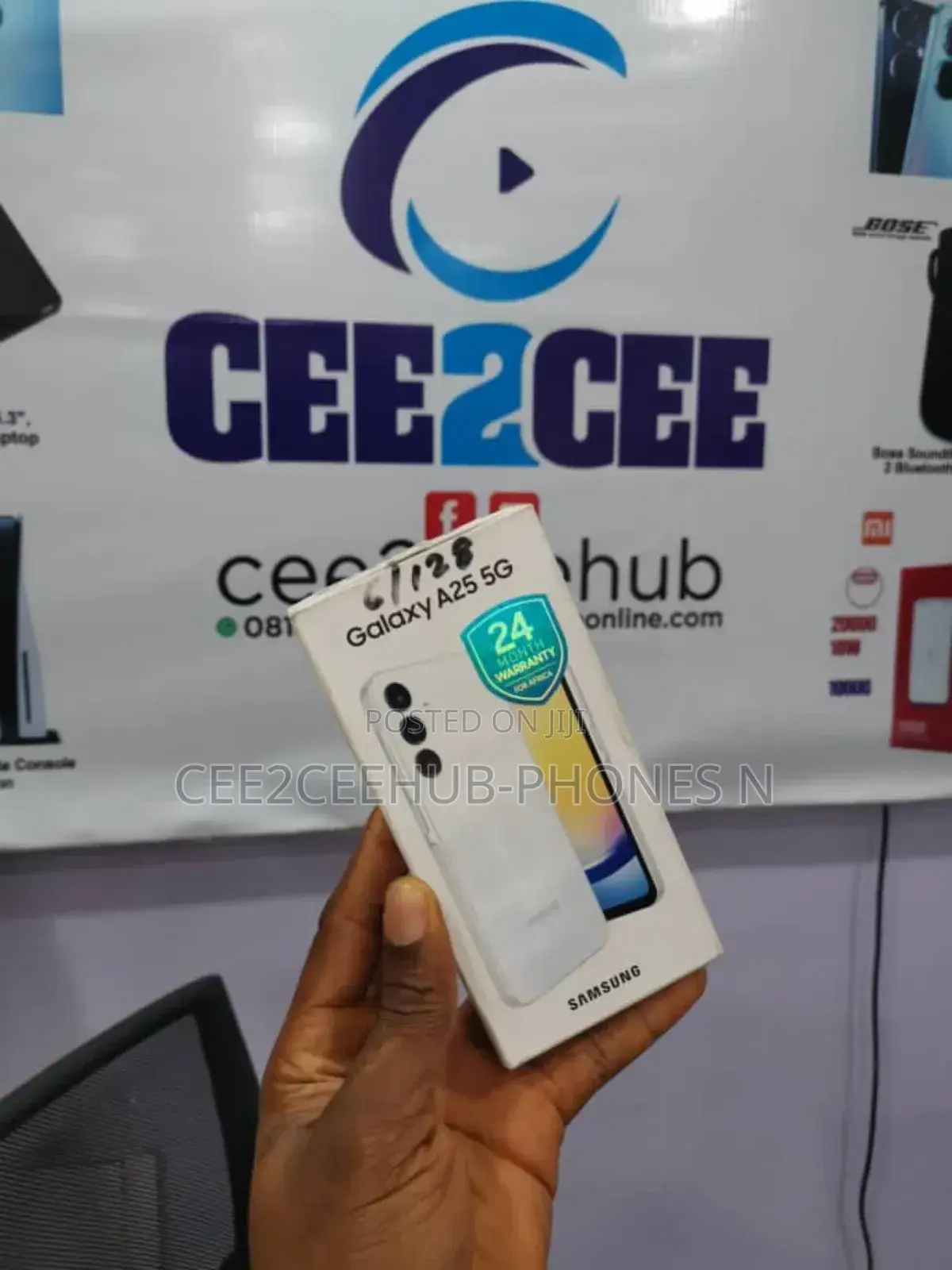 New Samsung Galaxy A25 128 GB Silver