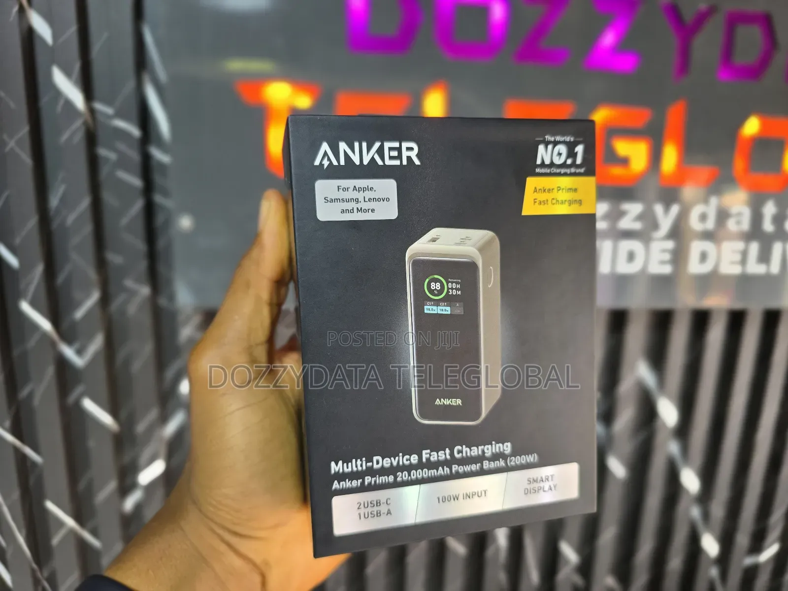 Anker Prime 20000mah Powerbank 200w