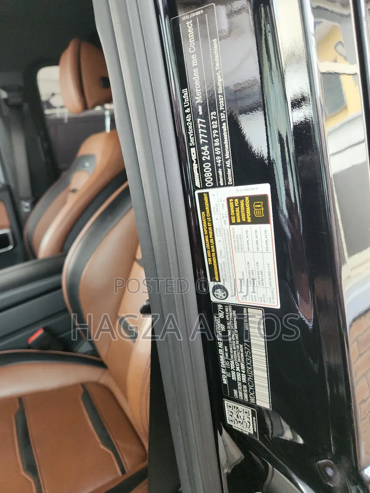 Mercedes-Benz G-Class G 63 AMG 4MATIC 2019 Black