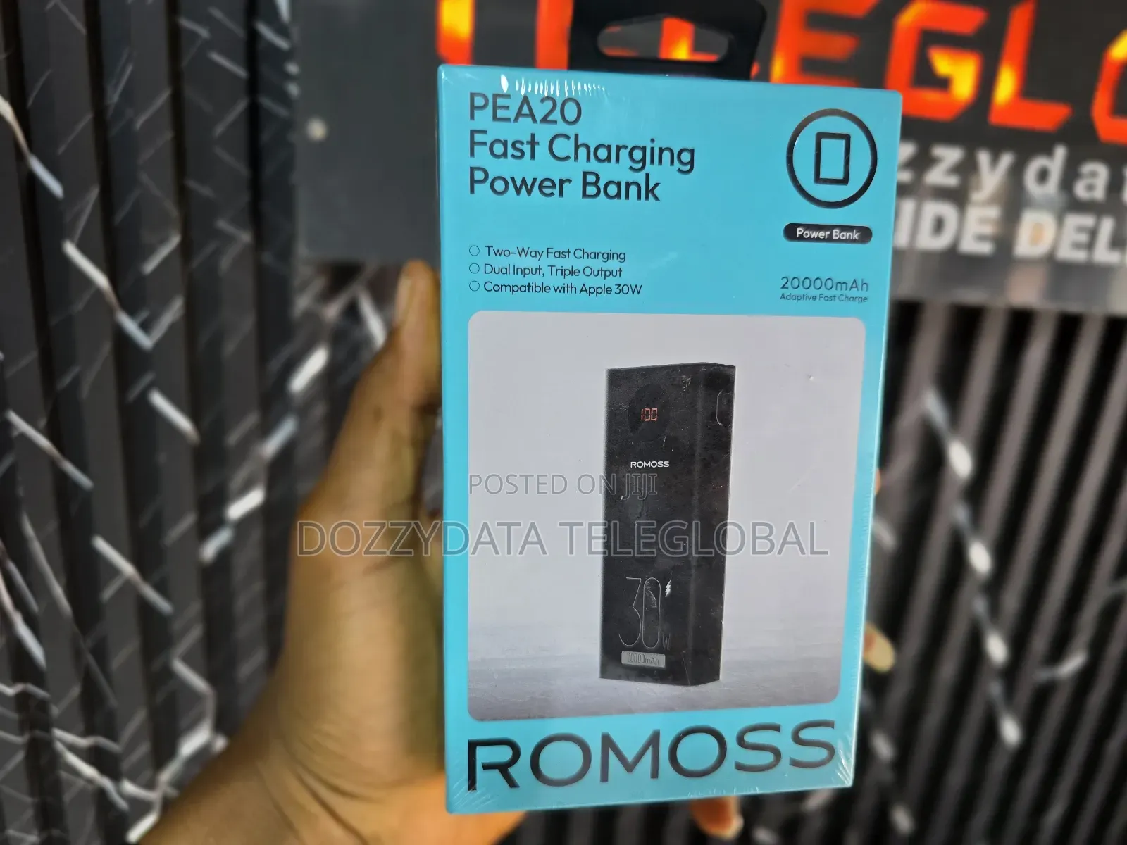 Romoss 20000mah 30w Fast Charging Power Bank