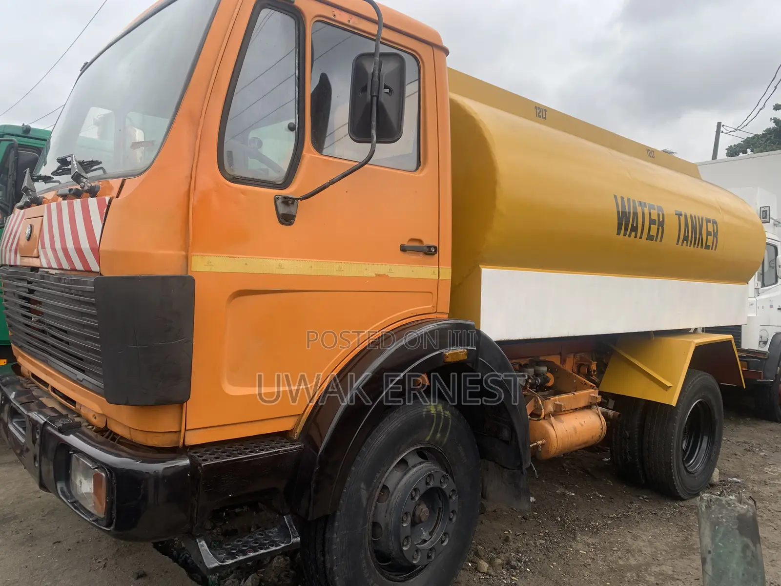 Very Clean Mercedes 1726 Water Tanker Truck