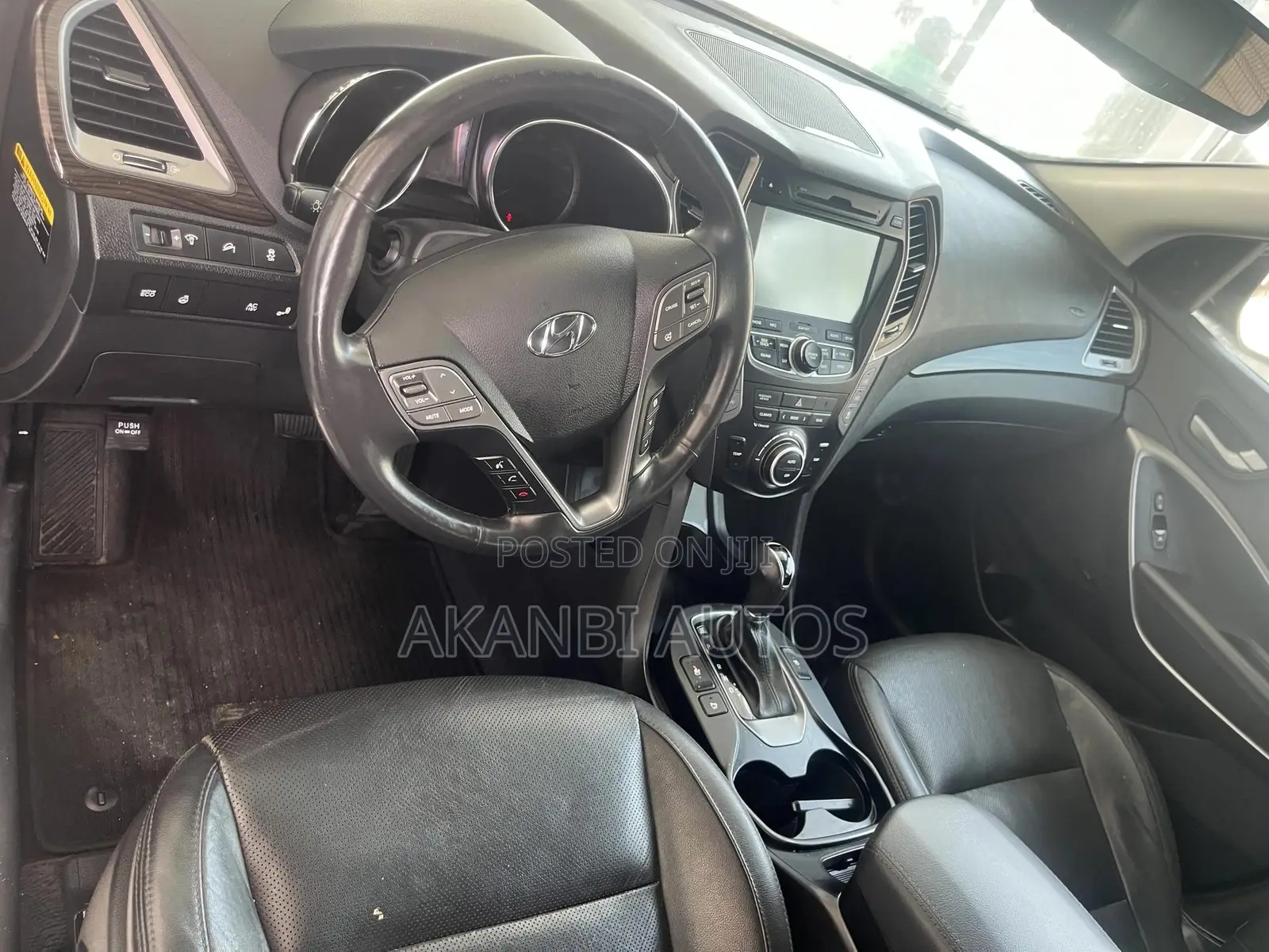 Hyundai Santa Fe Limited AWD 2016 Black