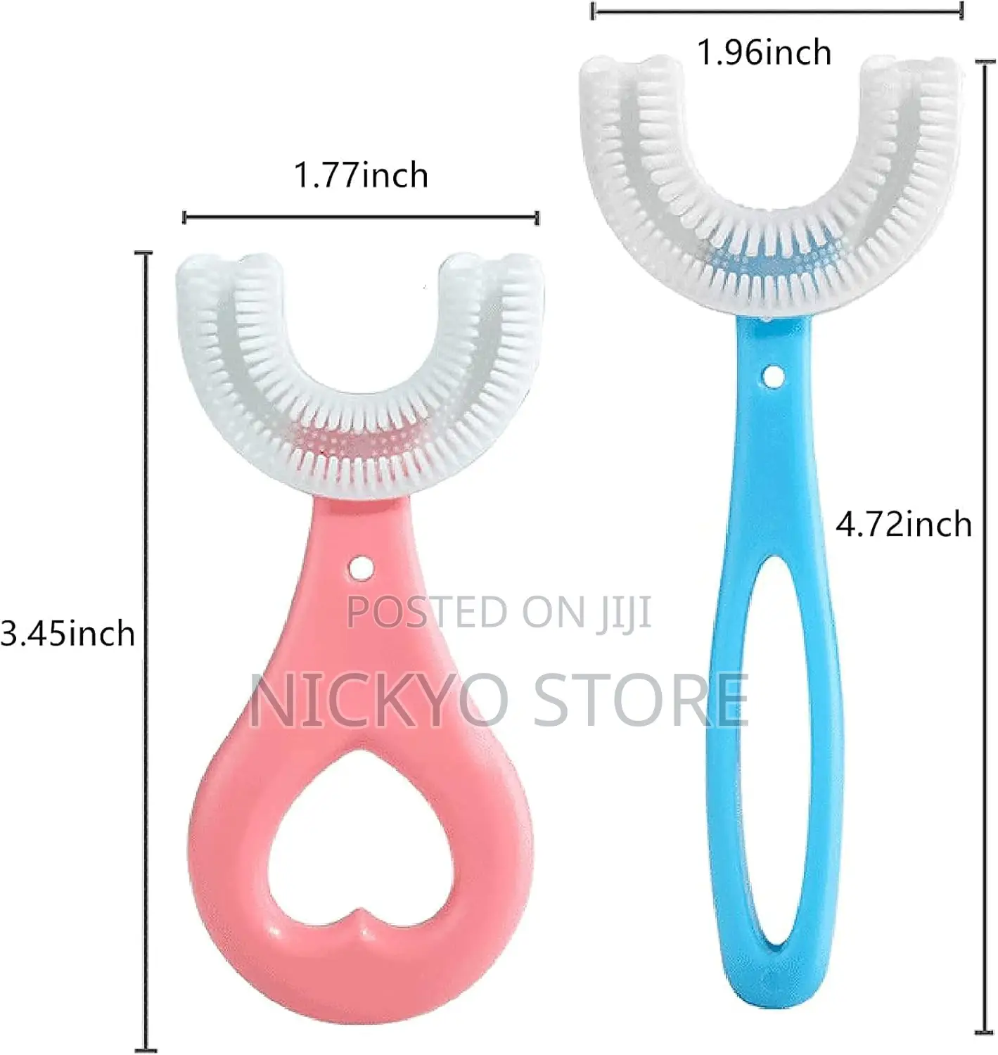 BQB U-Shaped Kids Toothbrush (360° Oral Cleaner)