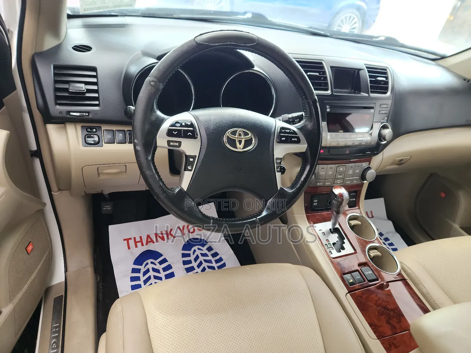 Toyota Highlander Limited 2011 White