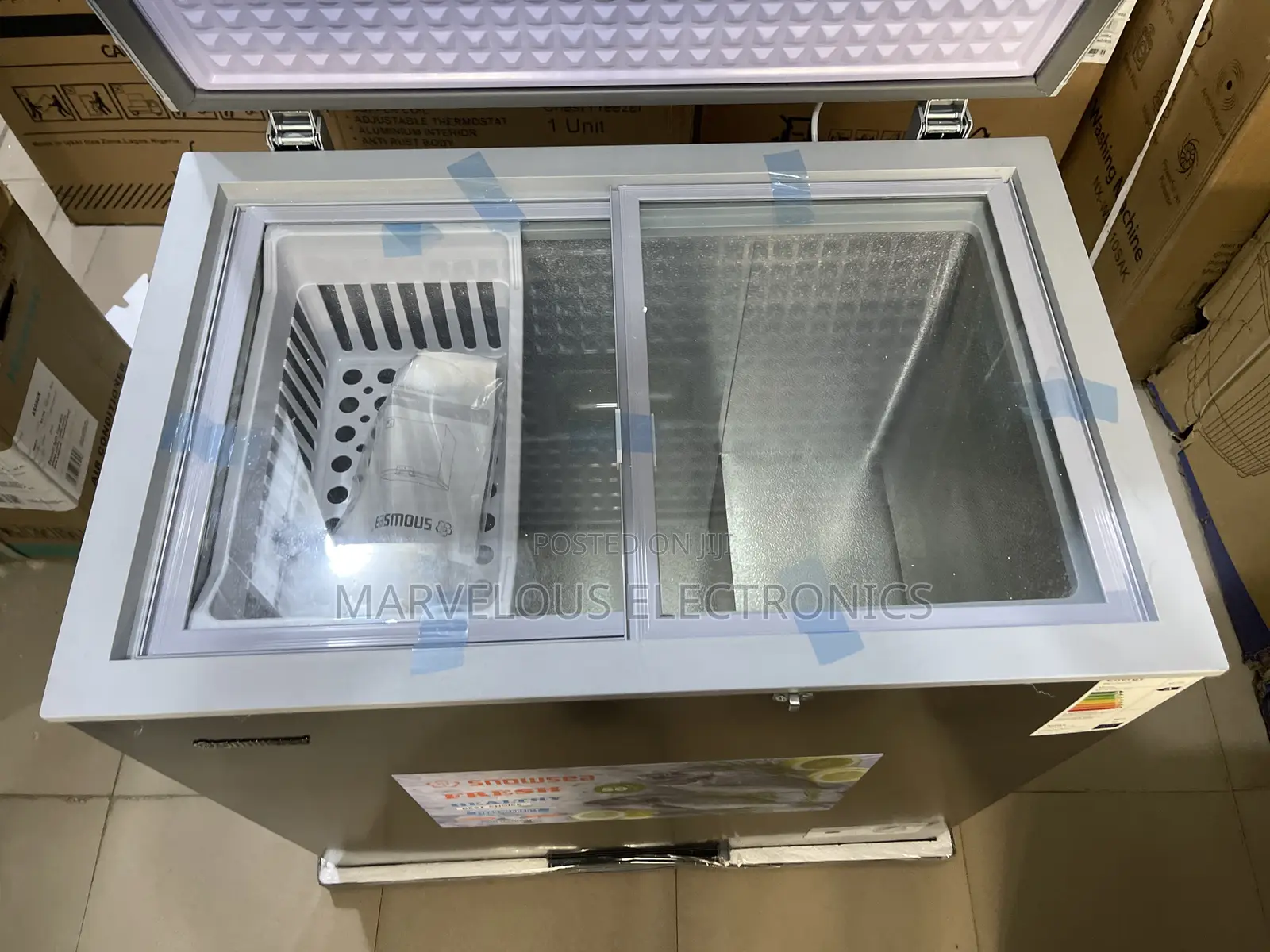 Brand New Snoswea Powerful Engine Chest Freezer Model 258g