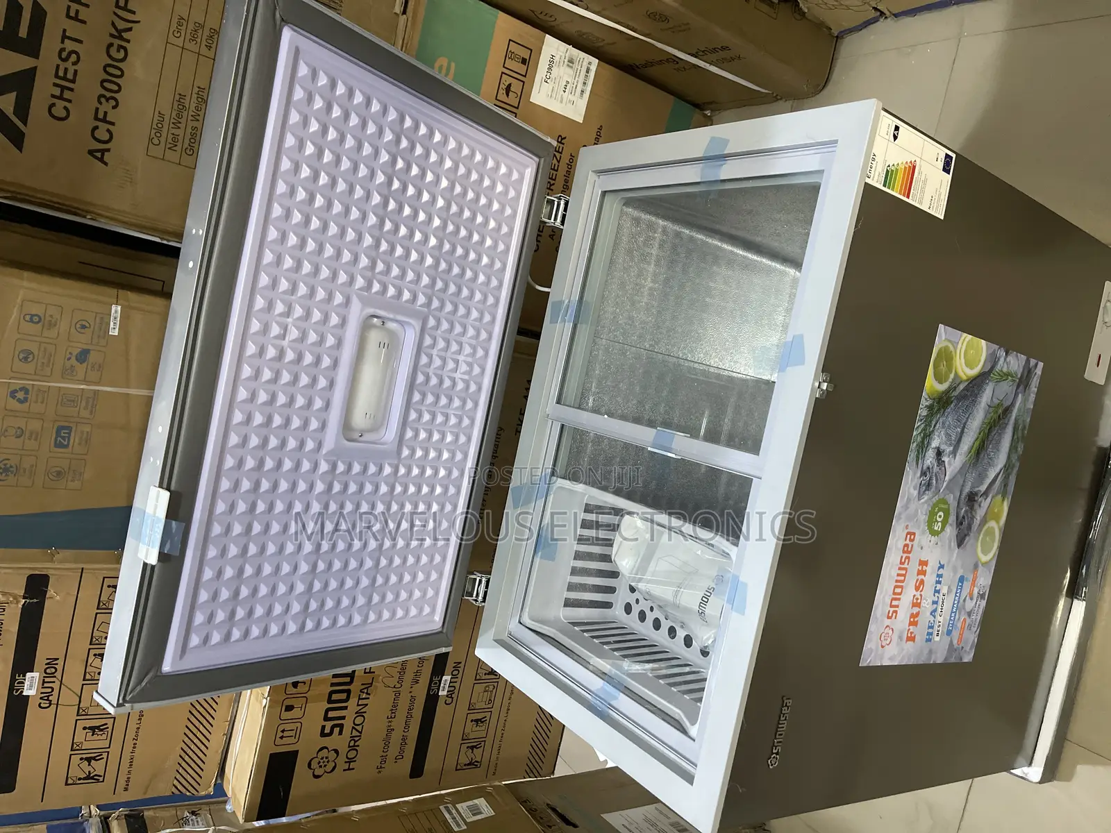 Brand New Snoswea Powerful Engine Chest Freezer Model 258g