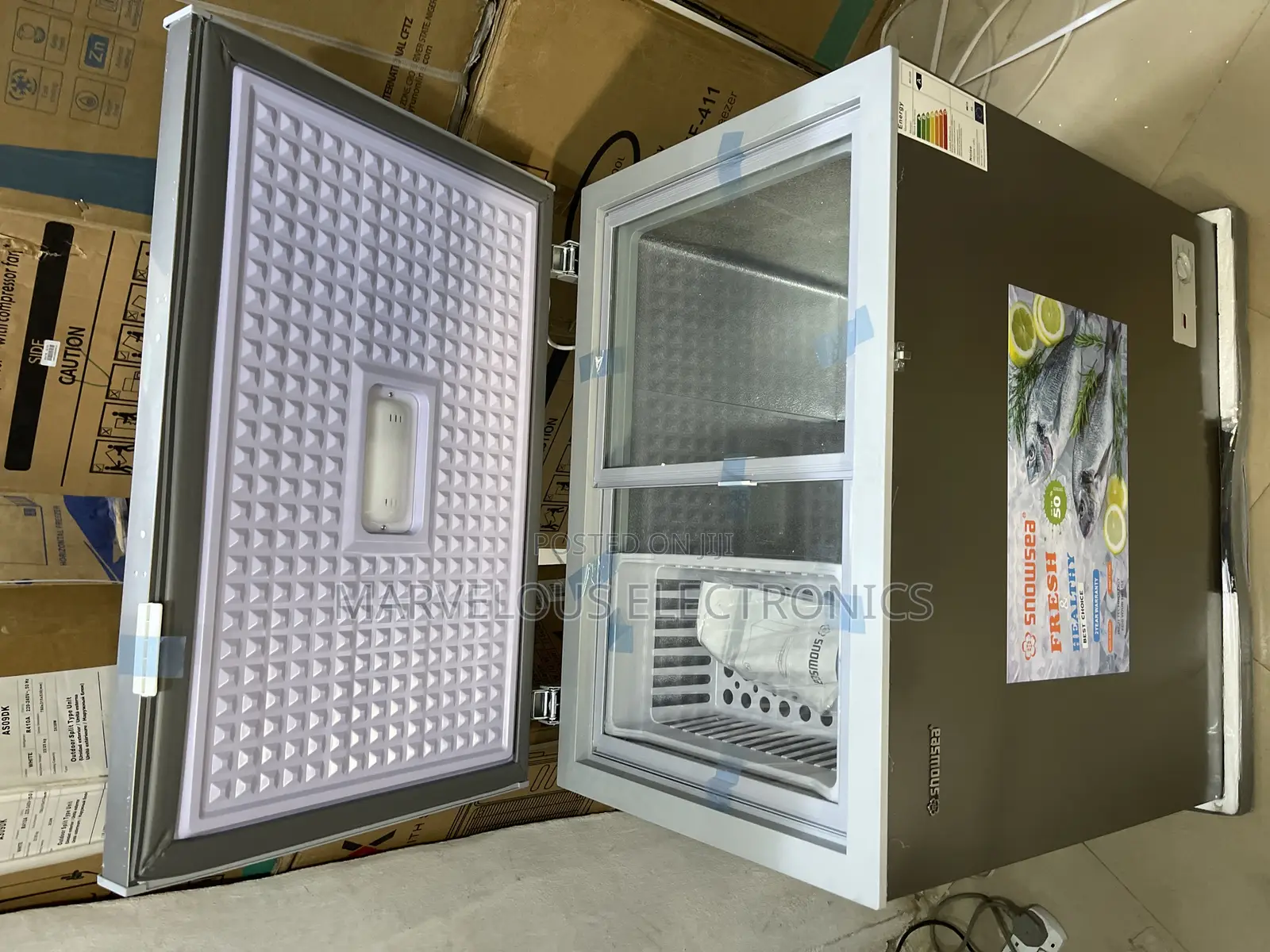 Brand New Snoswea Powerful Engine Chest Freezer Model 258g