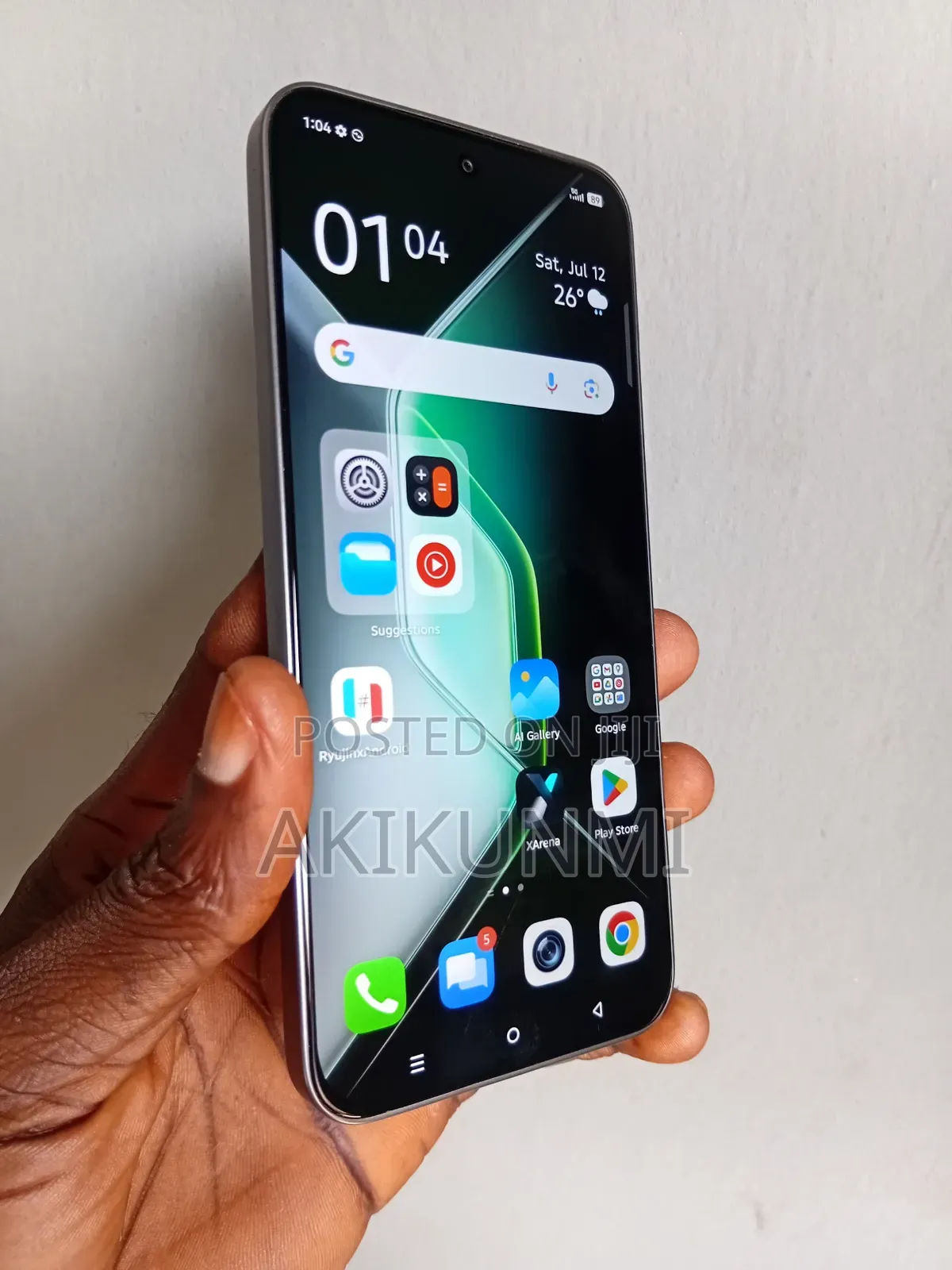 Infinix GT 20 Pro 12 GB Gray