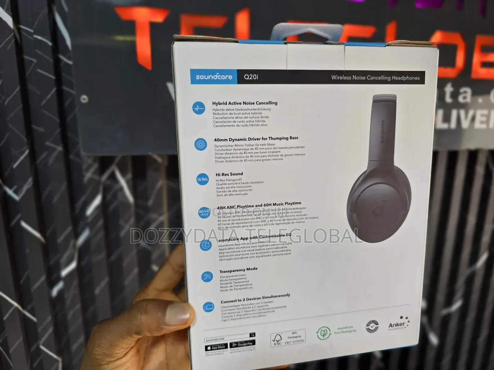 Soundcore by Anker Q20i
Wireless Noise Cancelling Headphone