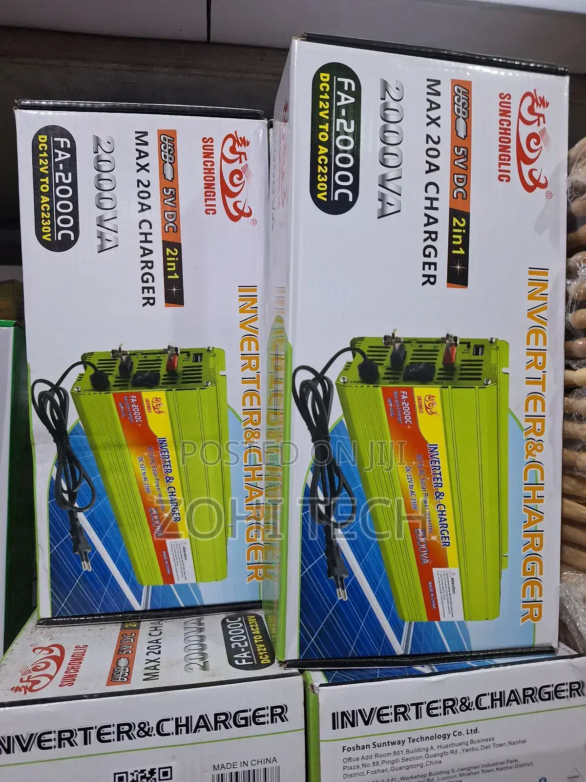 12v 2000w Solar Inverter With Chager