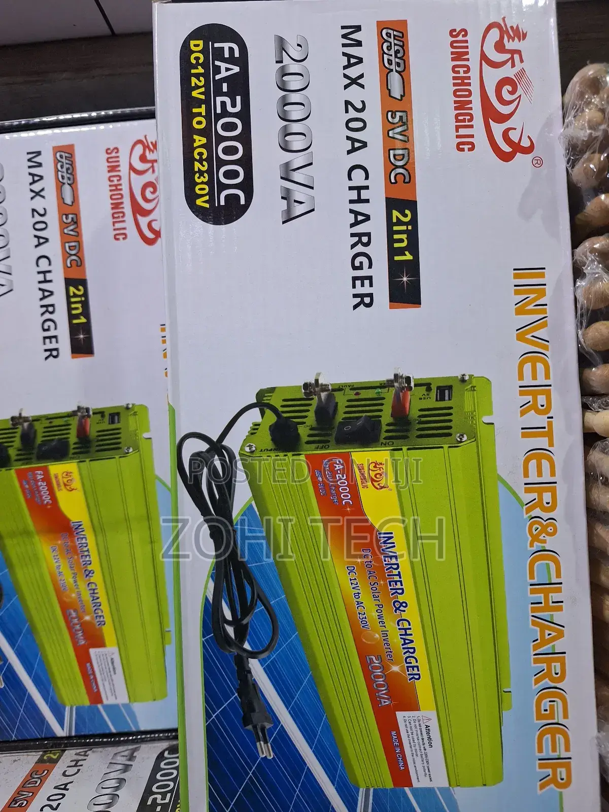 12v 2000w Solar Inverter With Chager