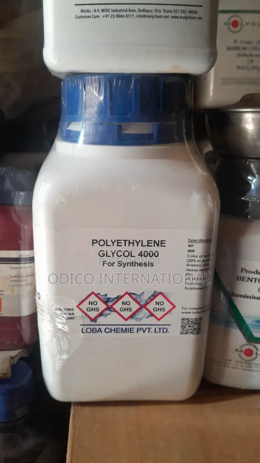 Polyethylene Glycol 500g