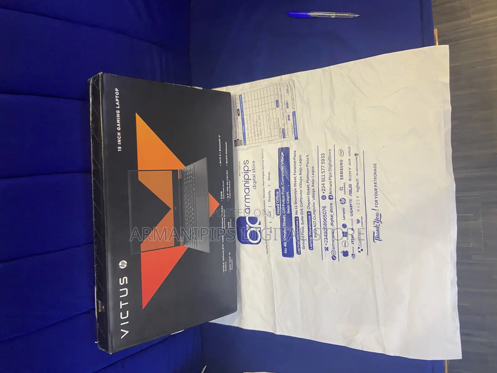 New Laptop HP Victus 15 16GB Intel Core i5 SSD 512GB