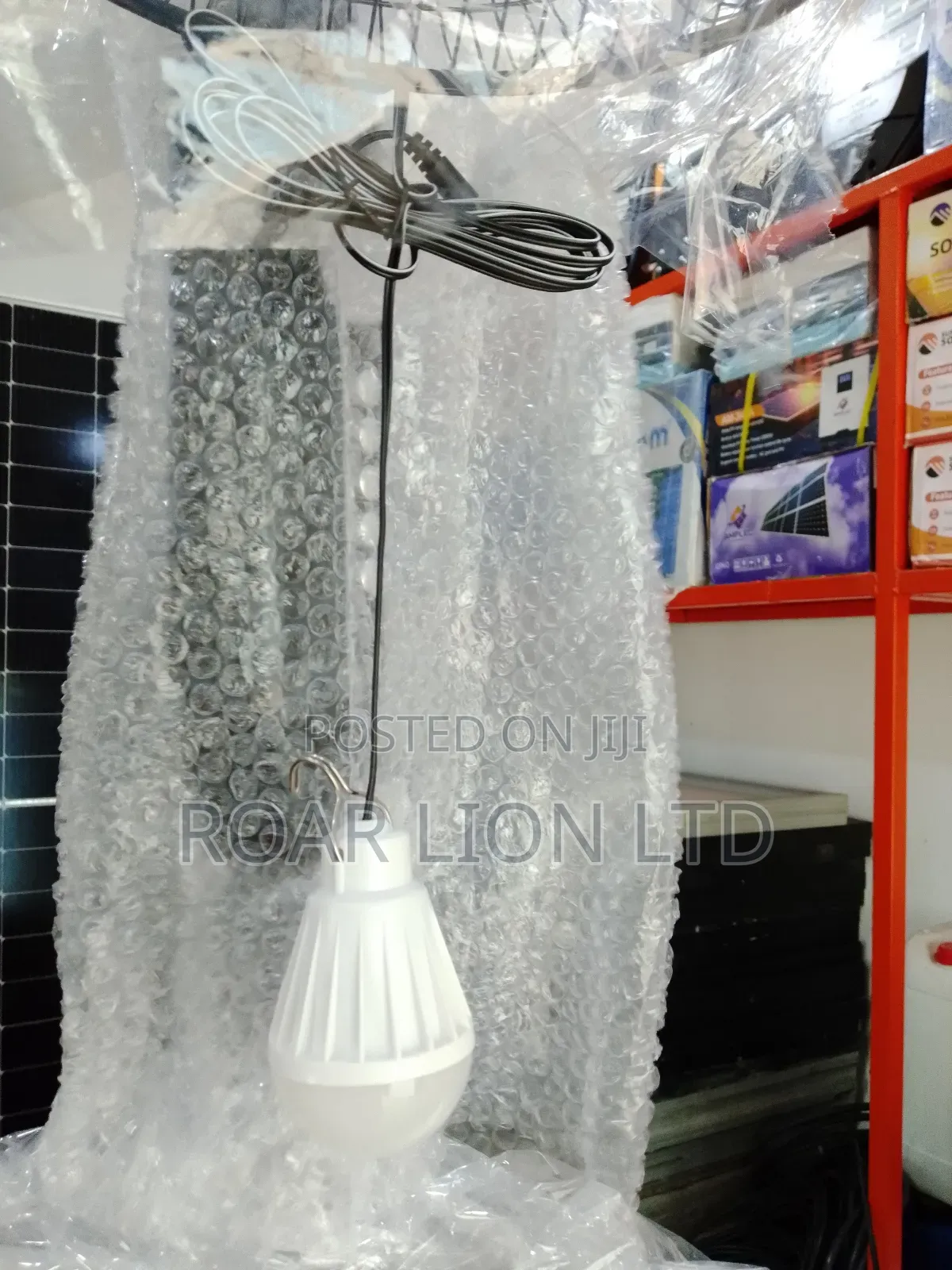 16inch Solar Rechargeable Fan With Panel