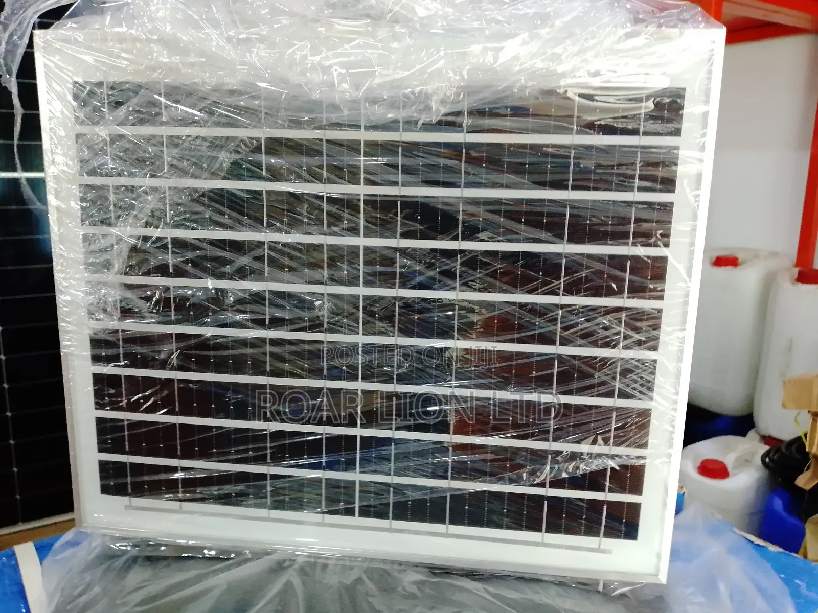 16inch Solar Rechargeable Fan With Panel