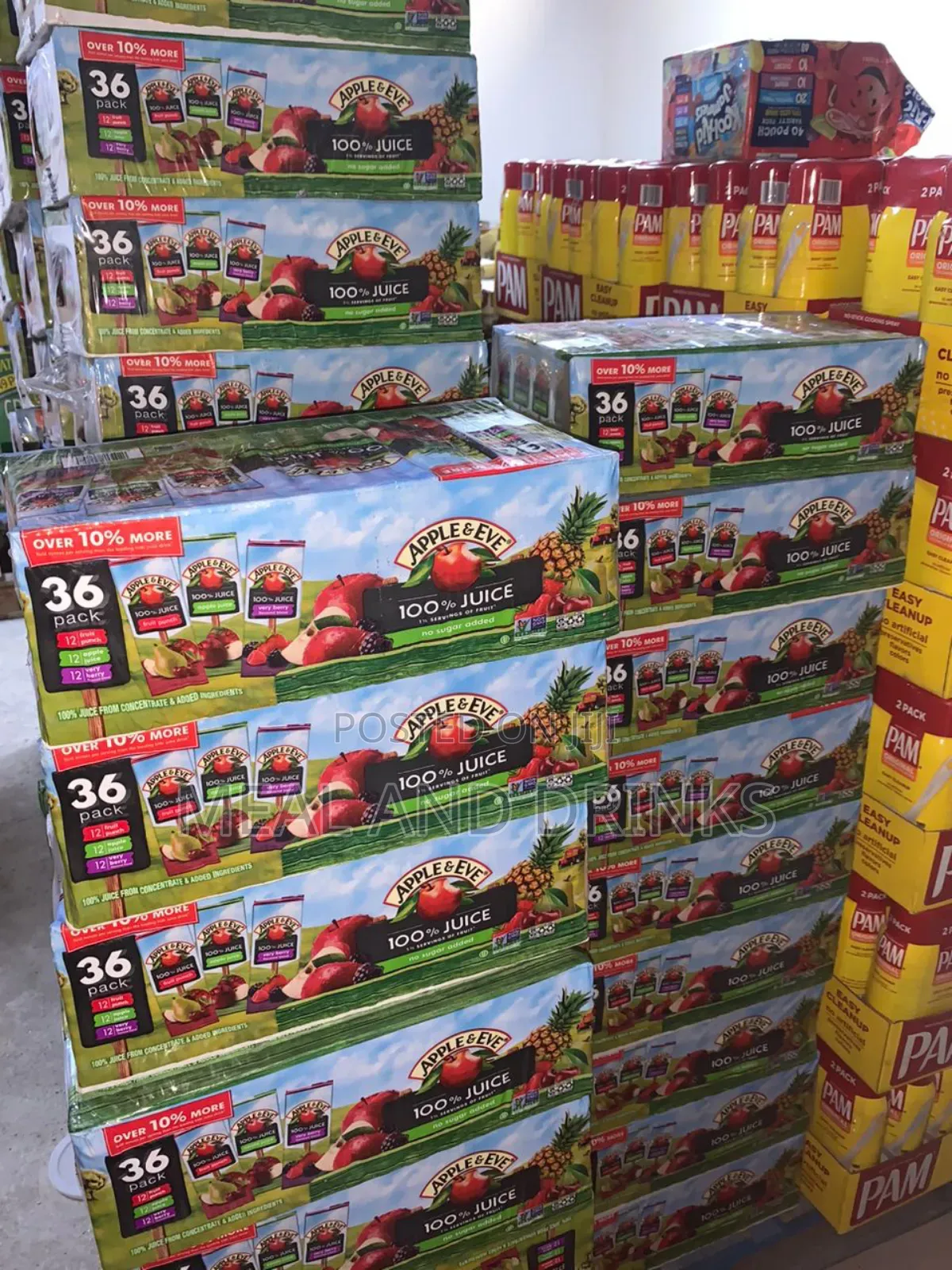 Apple and Eve 100% Fruit Juice