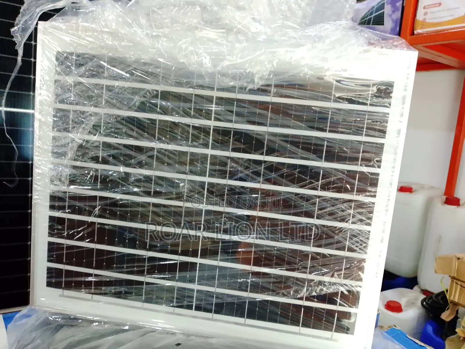 16inch Solar Rechargeable Fan With Panel