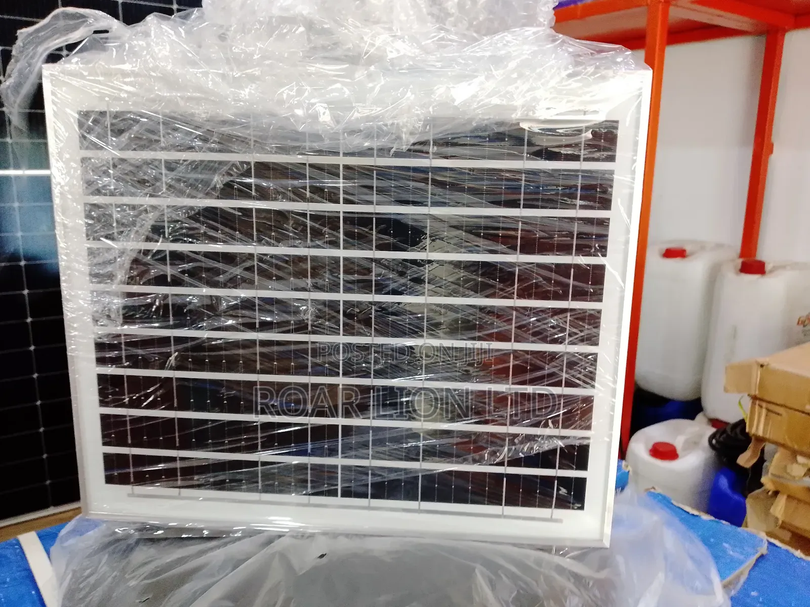 16inches Solar Rechargeable Fan With Panel