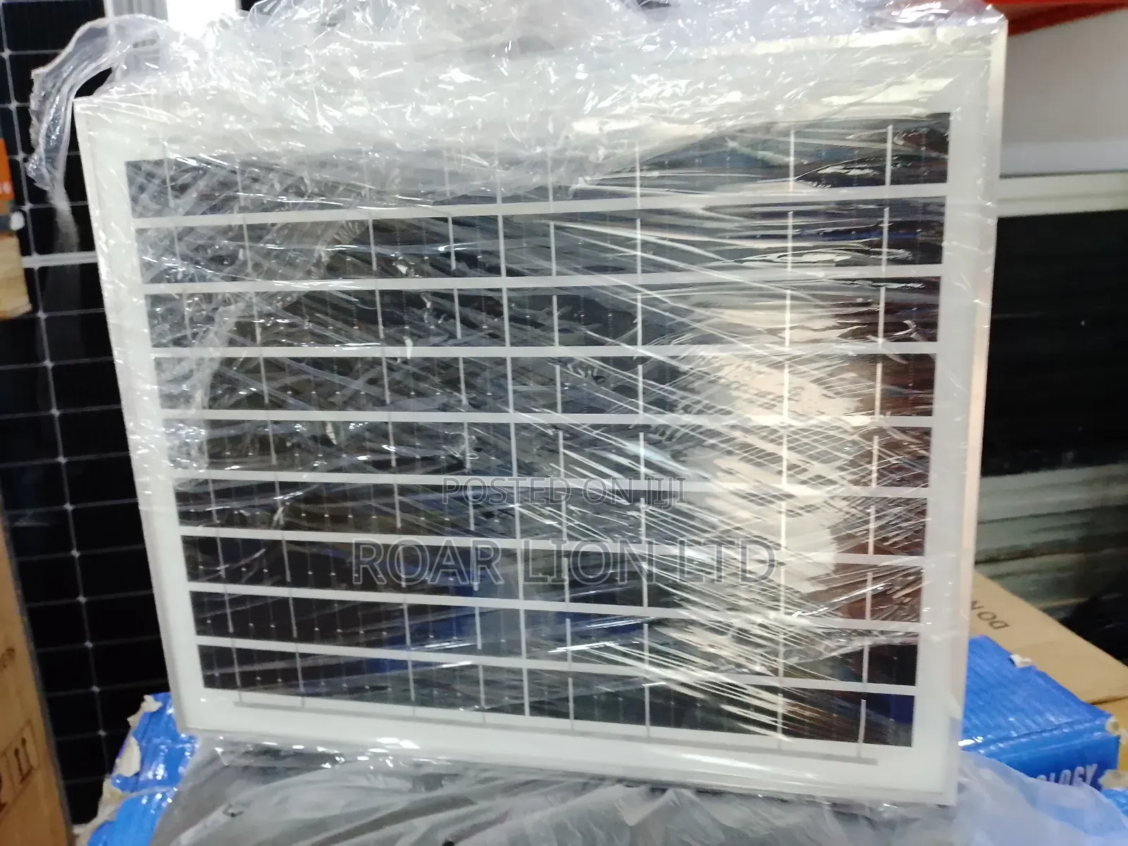 16inches Solar Rechargeable Fan With Panel