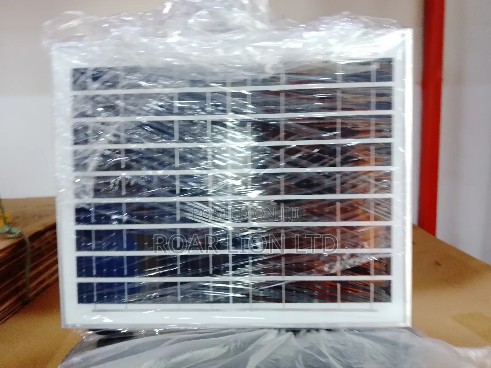 16inch Solar Rechargeable Fan With Panel
