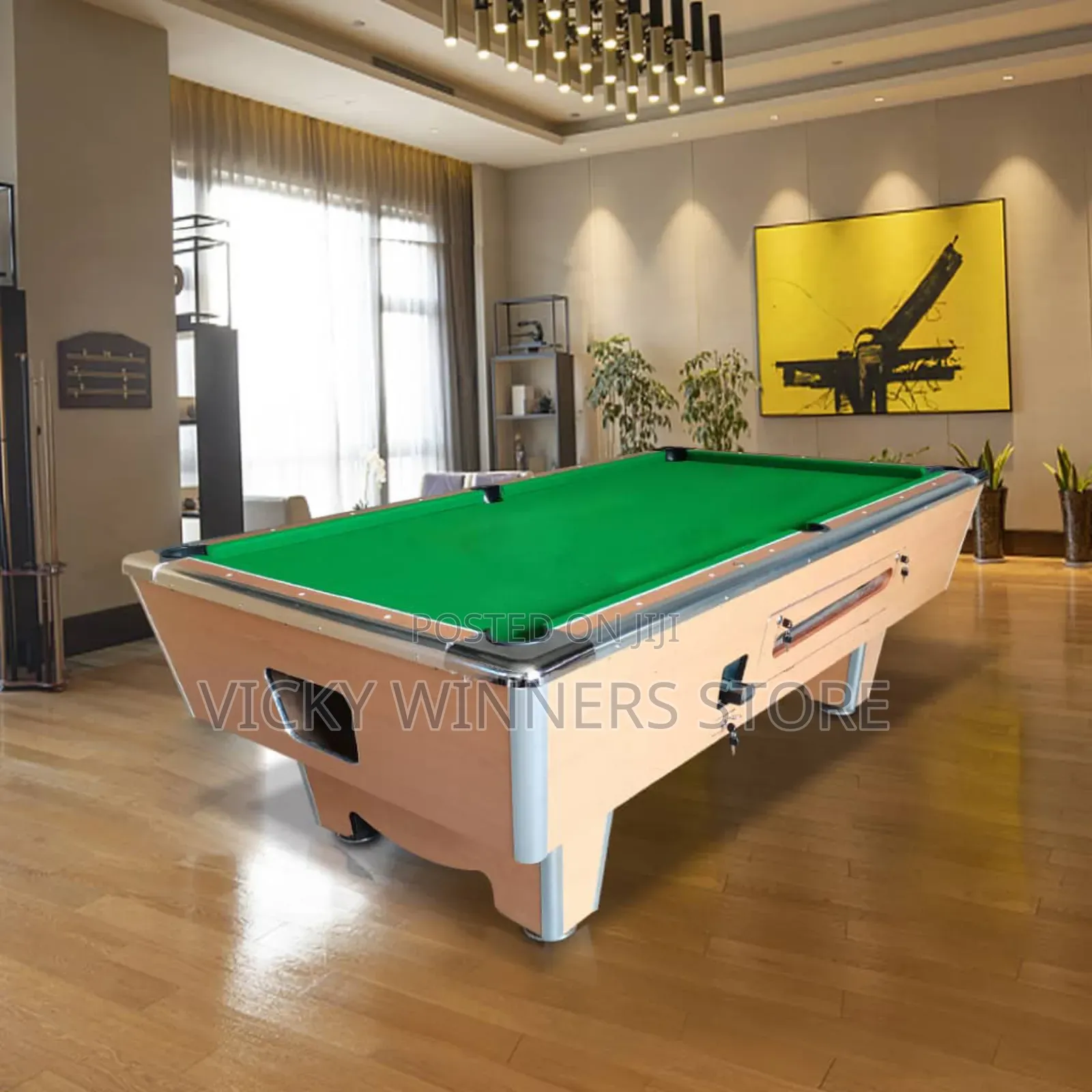 American Fitness Hdf Marble & Coin Snooker Board