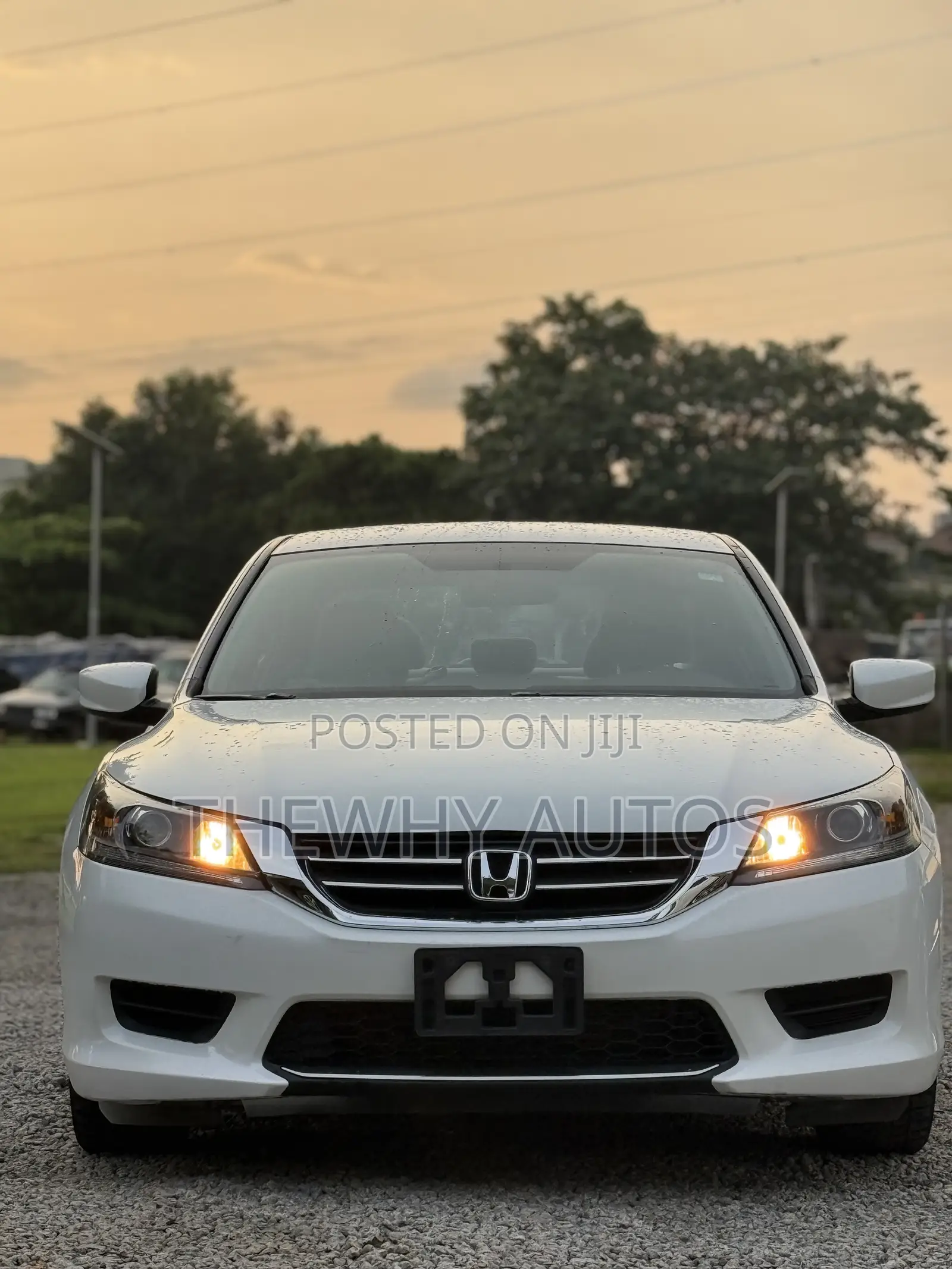 Honda Accord LX 4dr Sedan (2.4L 4cyl 6M) 2014 White