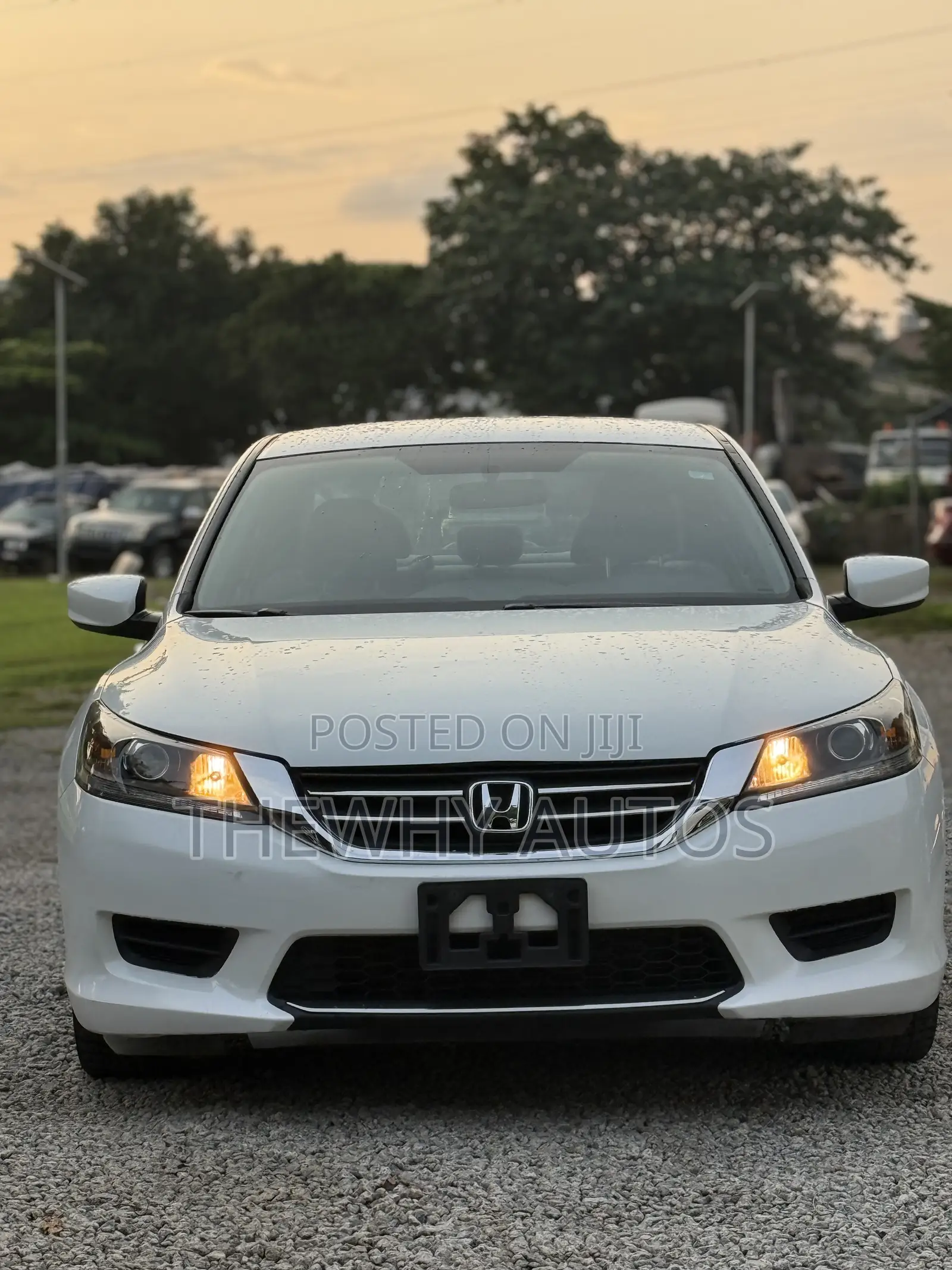 Honda Accord LX 4dr Sedan (2.4L 4cyl 6M) 2014 White