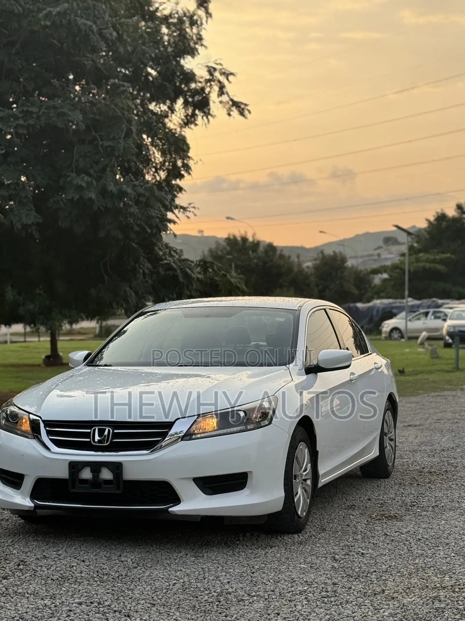 Honda Accord LX 4dr Sedan (2.4L 4cyl 6M) 2014 White