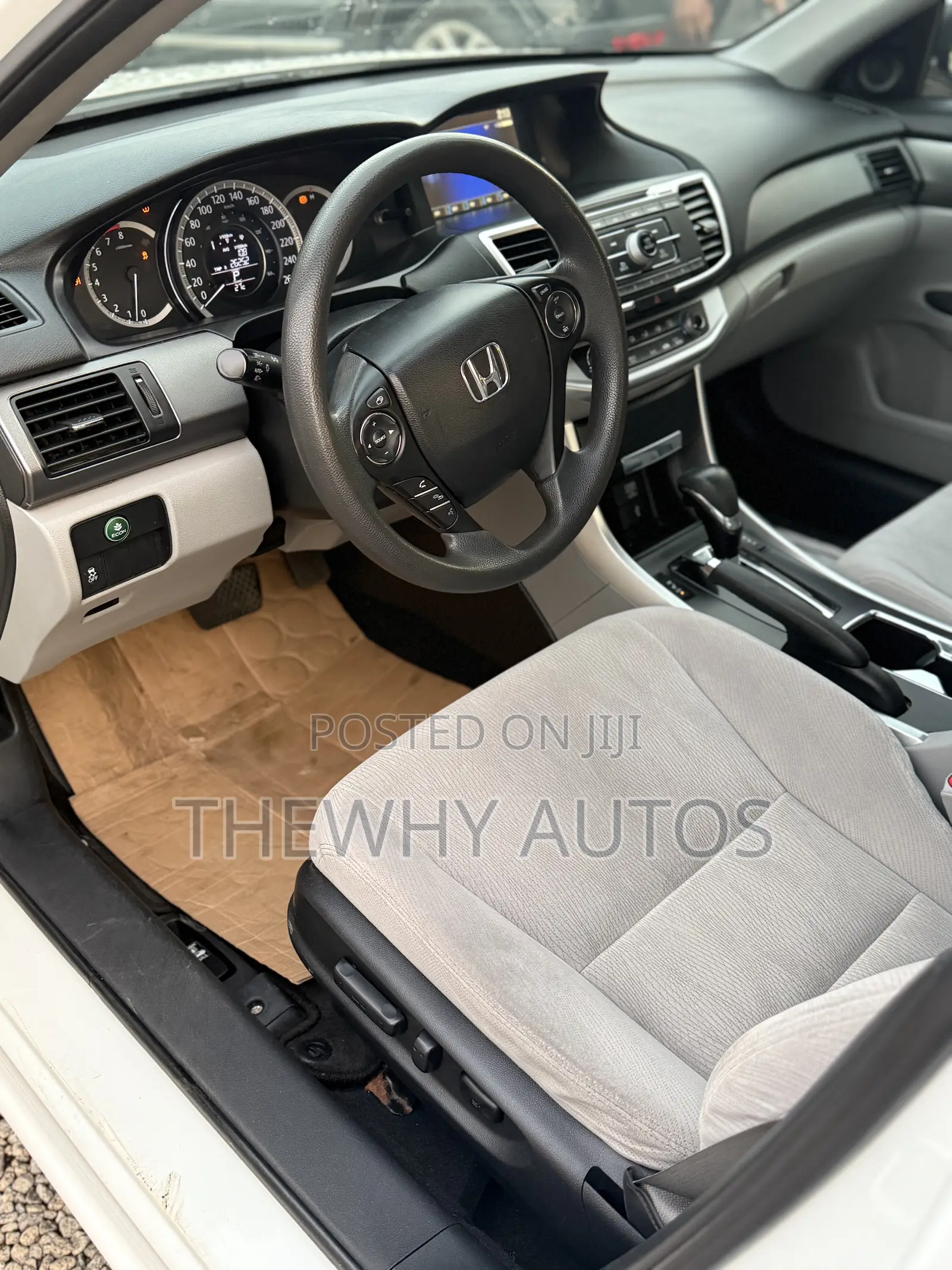 Honda Accord LX 4dr Sedan (2.4L 4cyl 6M) 2014 White
