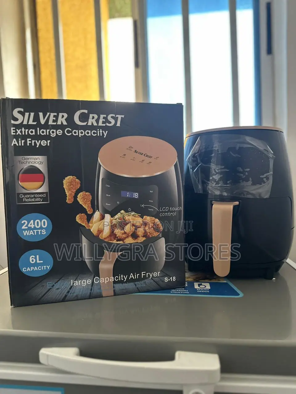 Silver Crest Extra Large Capacity Air Fryer 6l