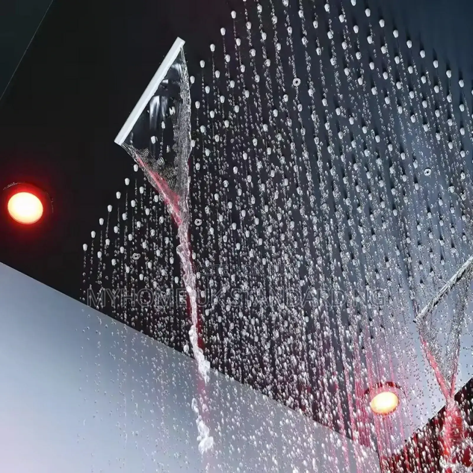 Luxury Thermostatic Shower Set With Steamers And Remote
