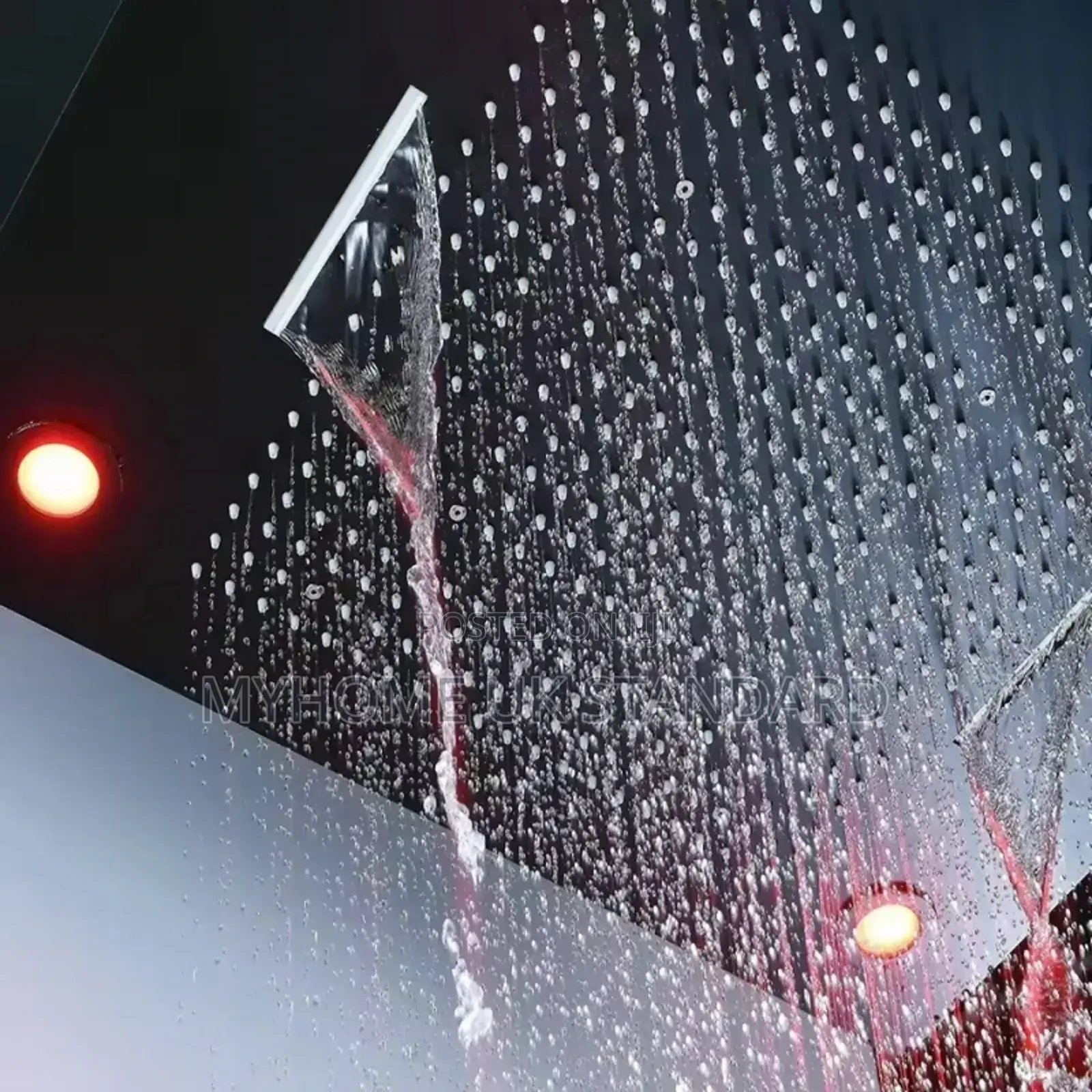 Luxury Thermostatic Shower Set With Steamers And Remote