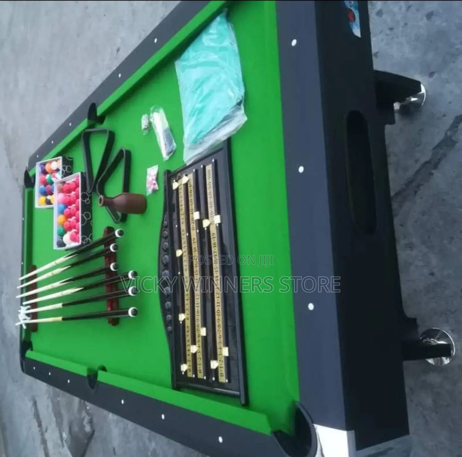 American Fitness Snooker Board With Complete Accessories