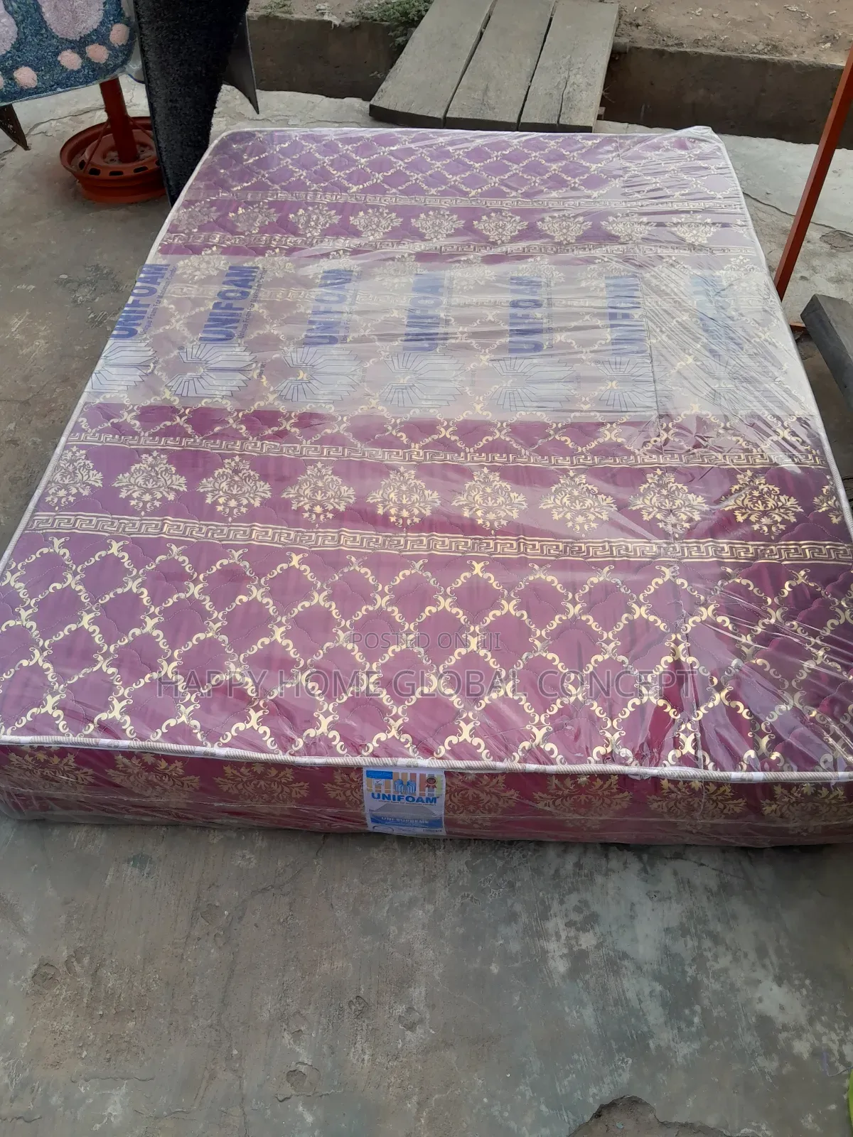 Unifoam Semi Orthopaedic Mattress 4.5 by 8
