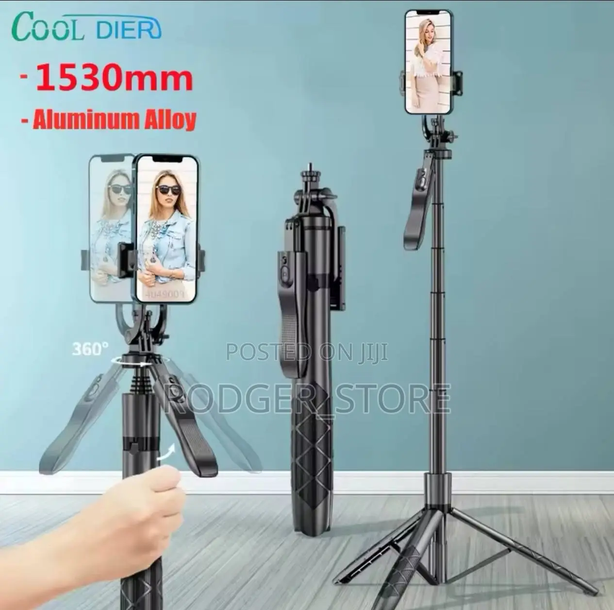 L16 Wireless Phone Selfie Stick Tripod Stand Foldable
