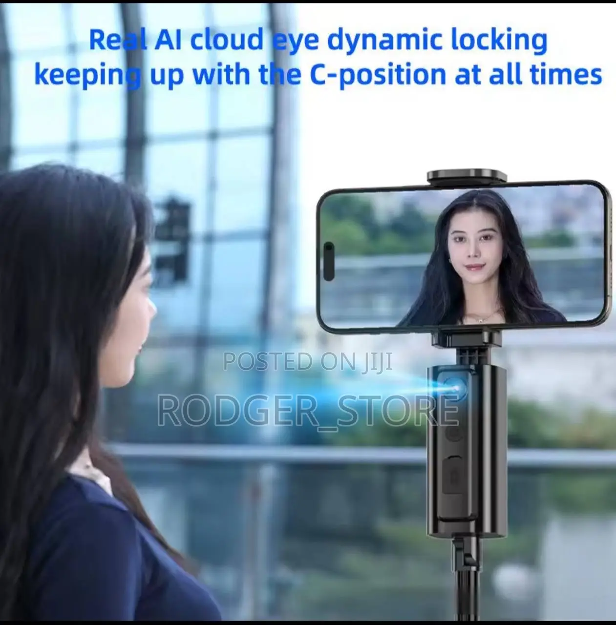 New Ai 360 ° Face Tracking Camera Bluetooth Remote Control