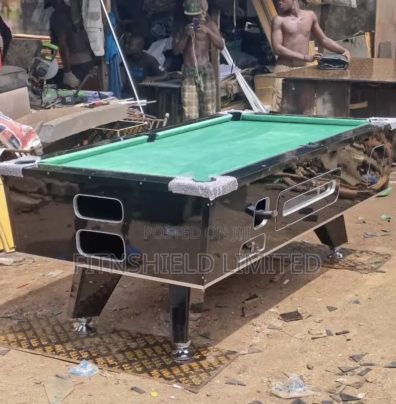 Coin and Marble Snooker Board With Necessary Add Ons (7ft)