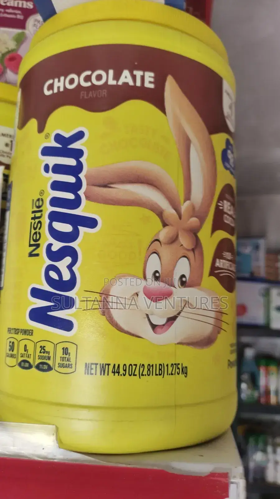 Nestle Nesquik Chocolate Flavour (1.275kg)