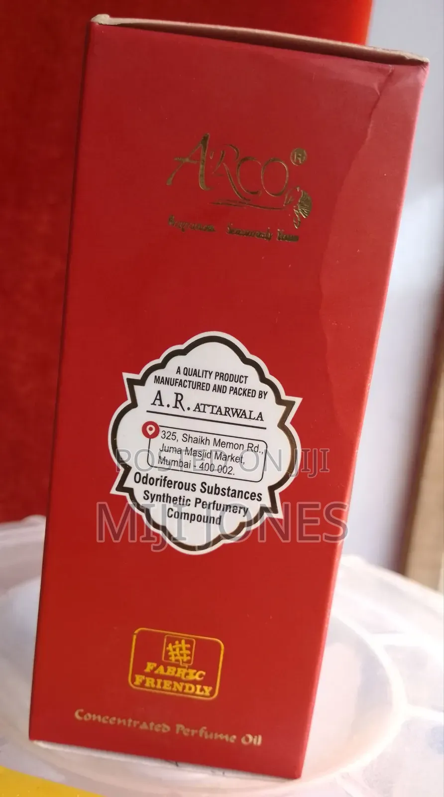"Almas 100ml Ameer Al Oudh Luxe:48hrs Fragrance for Fabric"