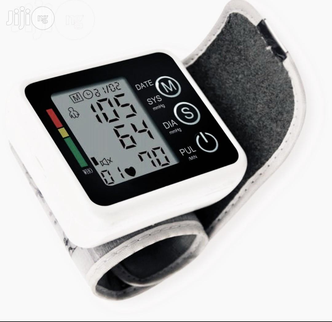 Digital LCD Wrist Blood Pressure Monitor