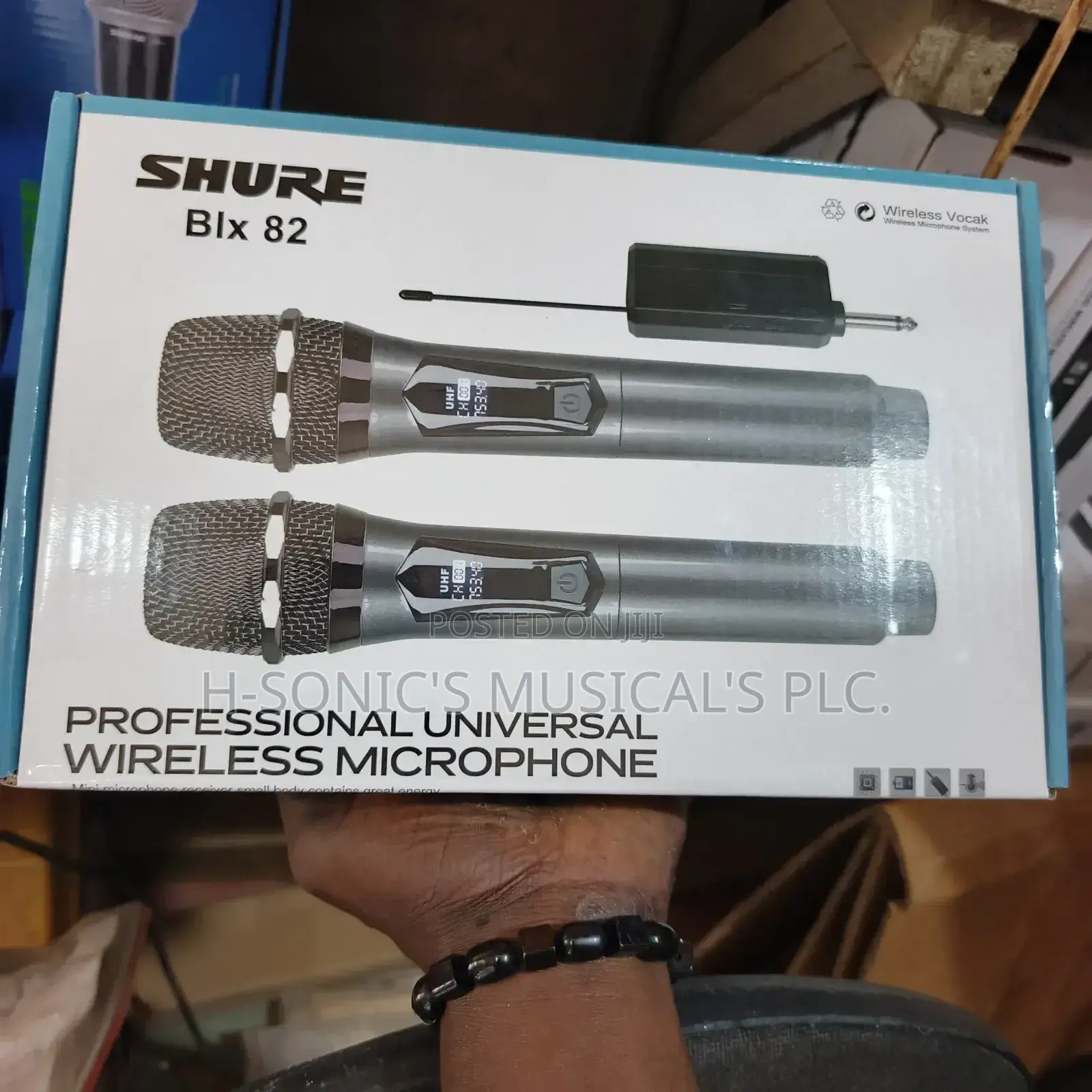 Quality Shure BLX-82 Wireless Microphone.