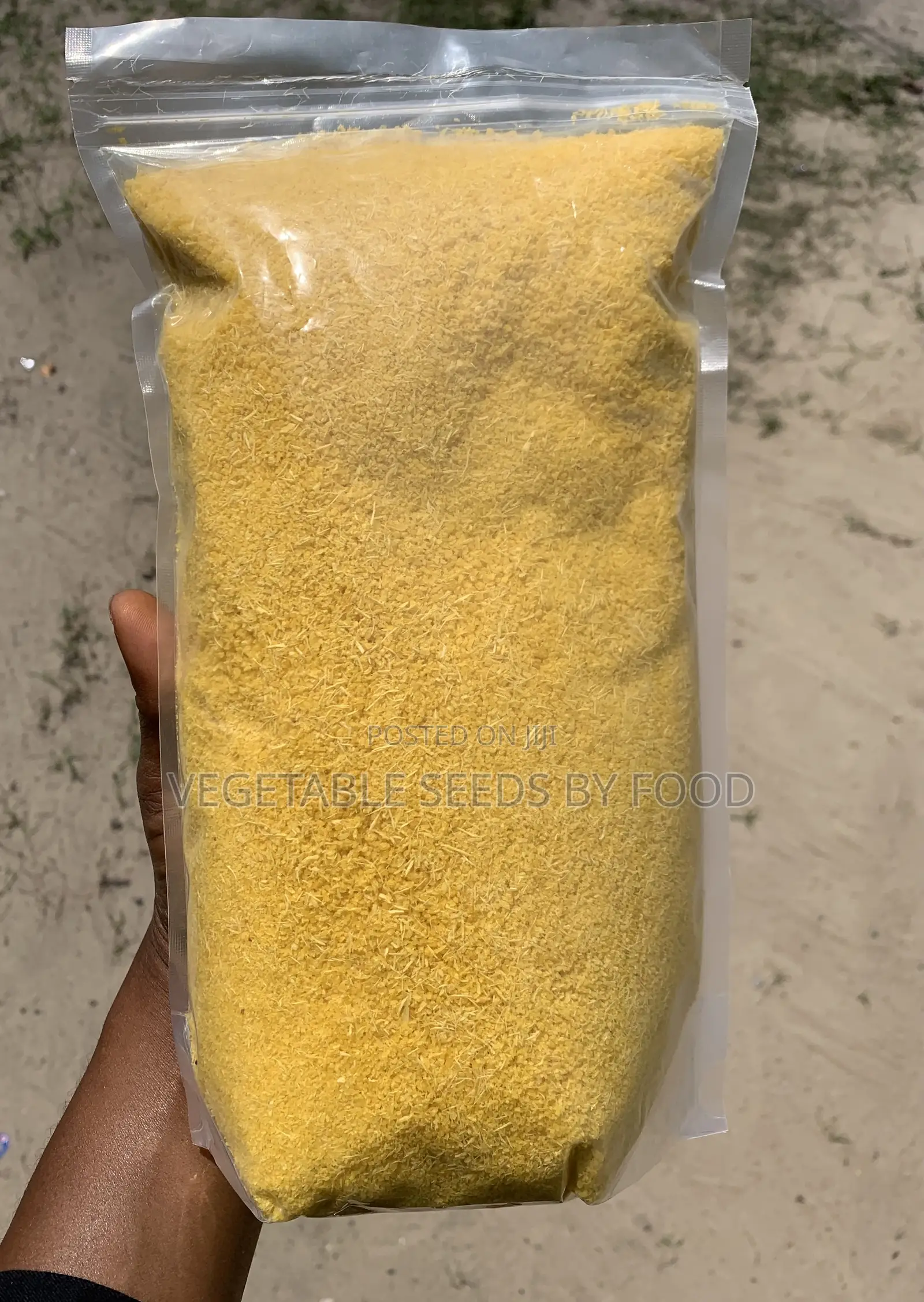 Premium Yellow Garri;Crunchy,Clean Palm-Oil Infused.