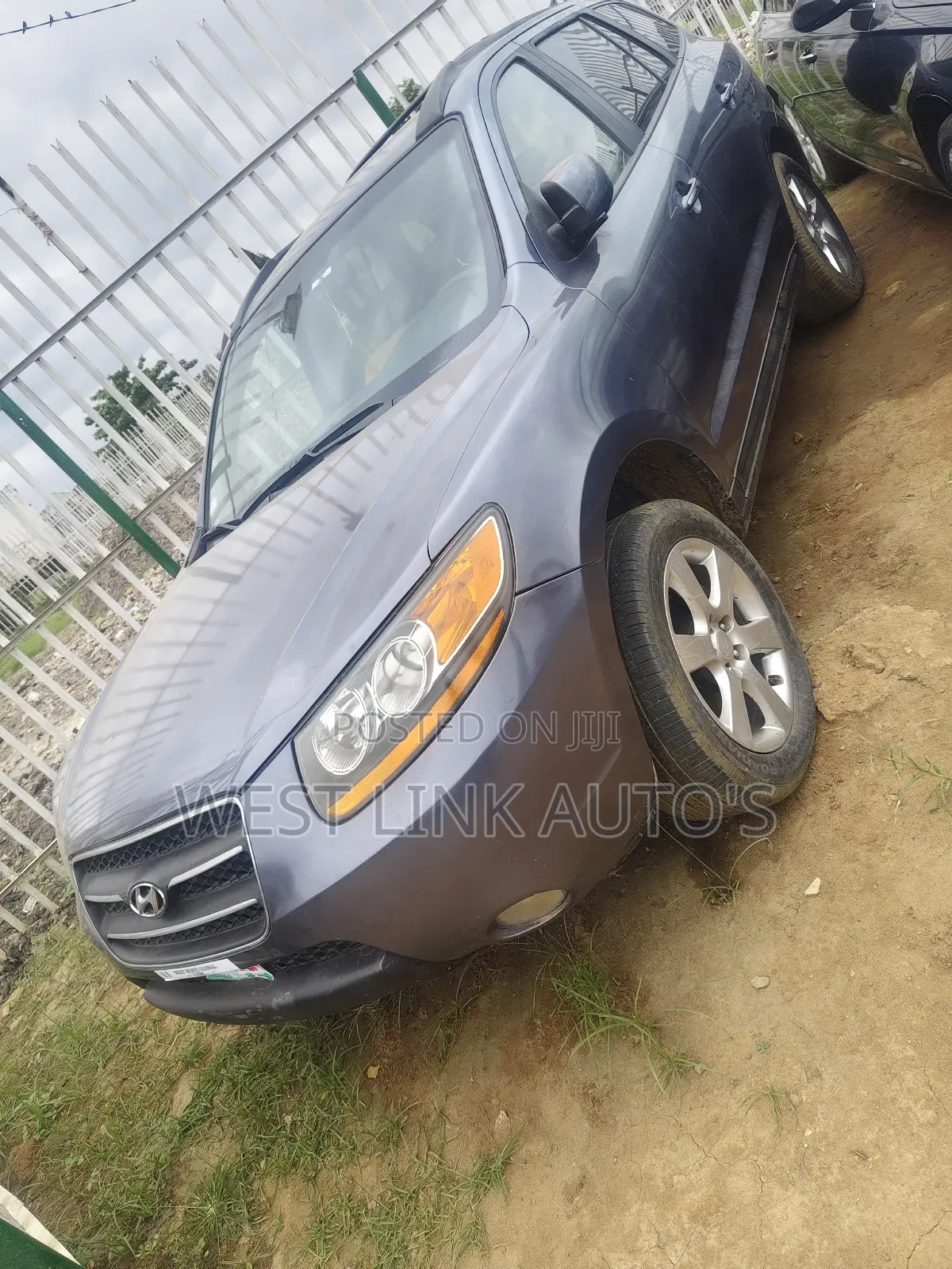Hyundai Santa Fe 2008 Gray
