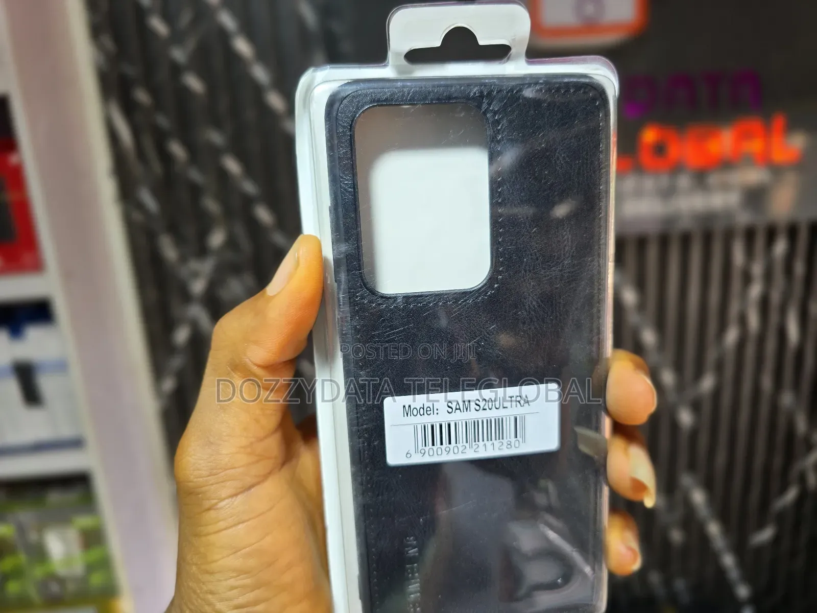 Samsung S20 Ultra Leather Case Cover