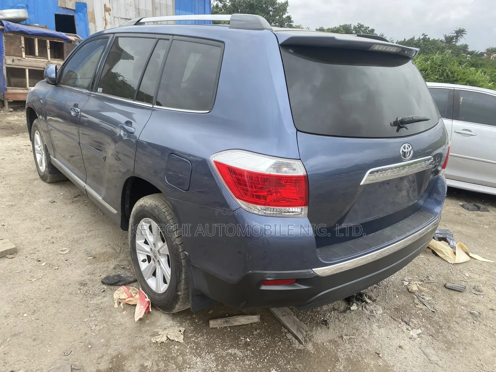 Toyota Highlander 2.7L 2WD 2013 Blue