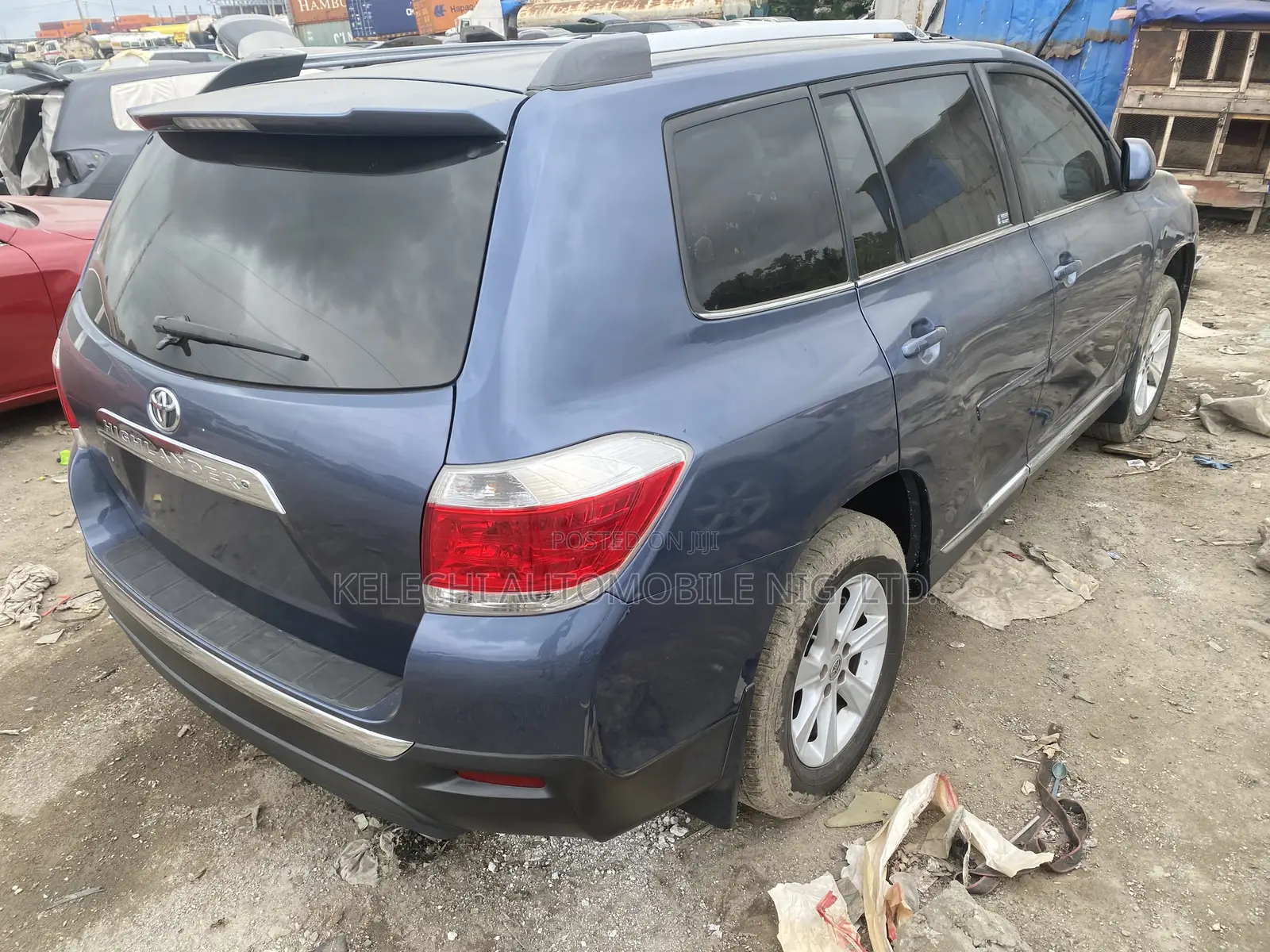 Toyota Highlander 2.7L 2WD 2013 Blue