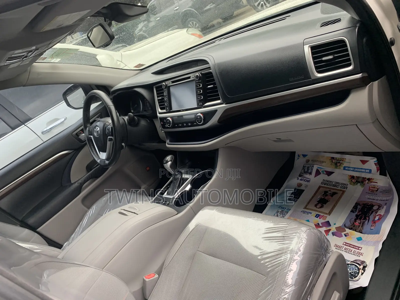 Toyota Highlander Limited 4dr SUV (3.5L 6cyl 6A) 2015 White