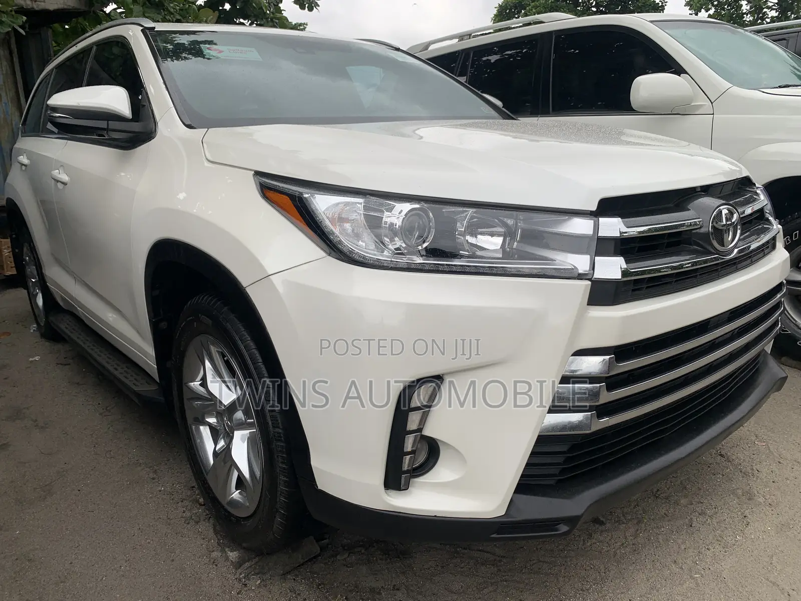 Toyota Highlander Limited 4dr SUV (3.5L 6cyl 6A) 2015 White